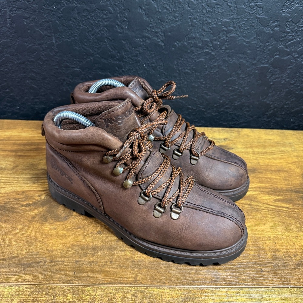 Jansport X2 High 7510 Brown Leather Hiking Boots Mens Size 8M